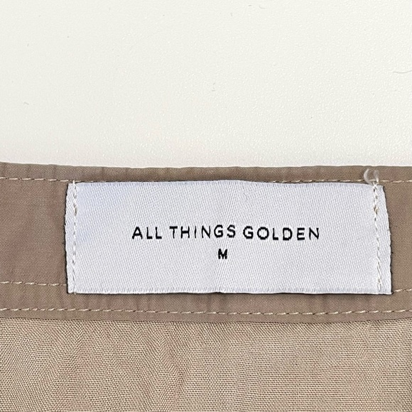 All Things Golden The Cargo Mini Skirt Mid Rise Stretch Cotton Slate Medium Y2K - Picture 12 of 13